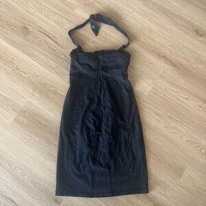 ** ATHLETA halter dress Black Tie Neck size XS